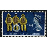 1963 Lifeboat Conference (ord). 1/6 single. Fine Used  SG 641
