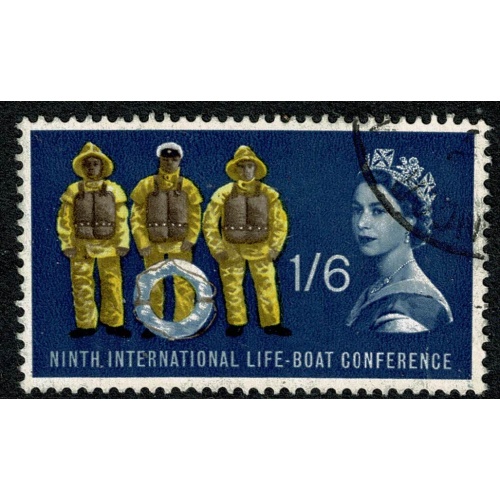 1963 Lifeboat Conference (ord). 1/6 single. Fine Used  SG 641