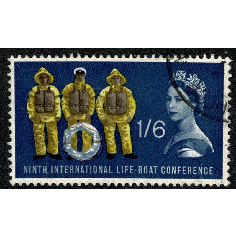 1963 Lifeboat Conference (ord). 1/6 single. Fine Used  SG 641