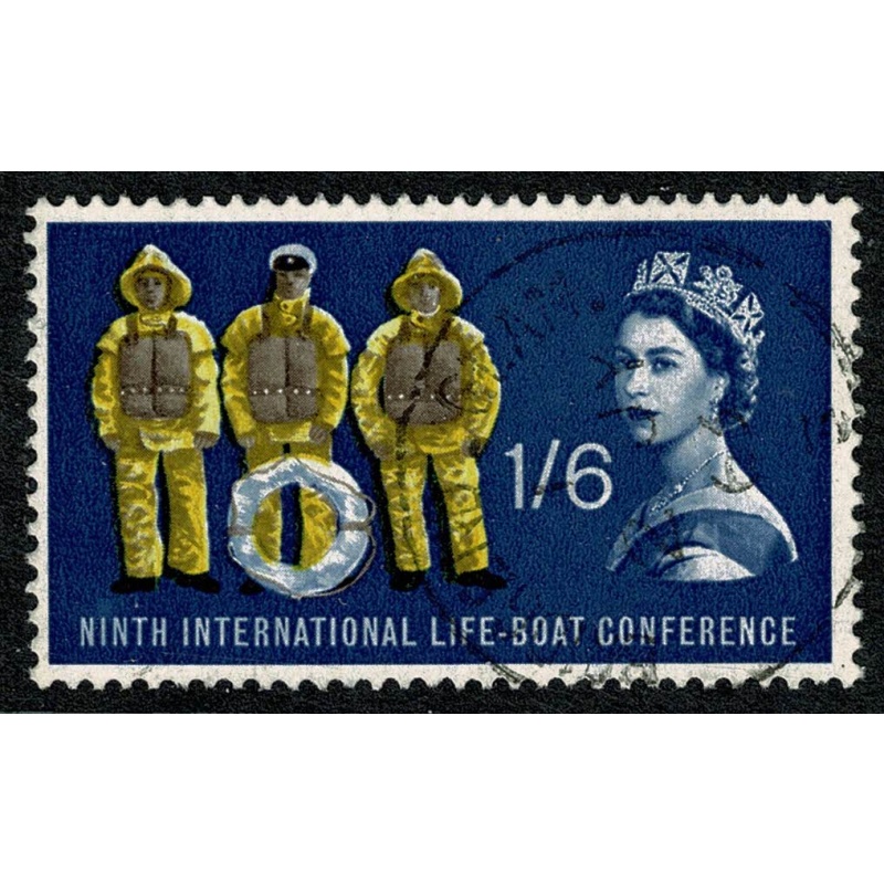 1963 Lifeboat Conference (ord). 1/6 single. Fine Used  SG 641