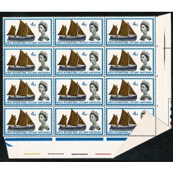 1963 Lifeboat 4d (ord). PRE PERFORATION PAPERFOLD. SG 640 var