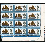 1963 Lifeboat 4d (ord). PRE PERFORATION PAPERFOLD. SG 640 var