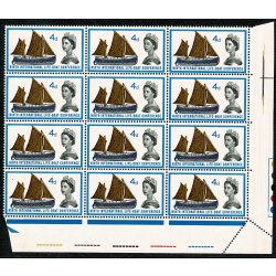 1963 Lifeboat 4d (ord). PRE PERFORATION PAPERFOLD. SG 640 var