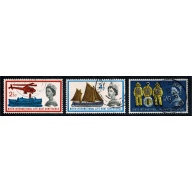 1963 Lifeboat Conference (ord). Fine Used set of 3 values SG 639-641
