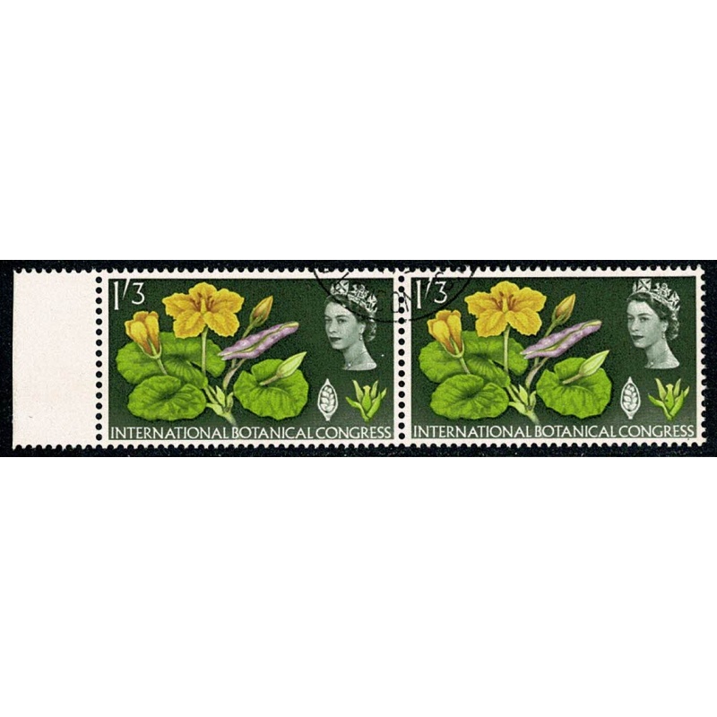 1964 Botanical Congress 1/3 (phos). Very Fine Used horizontal pair. SG 658p