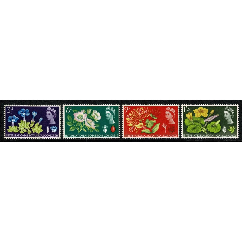 1964 Botanical Congress (phos). SG 655p-658p