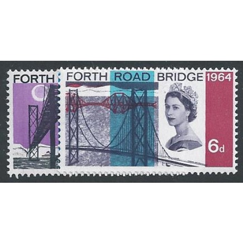 1964 Forth Road Bridge (ord). SG 659-660. UM set of 2 values