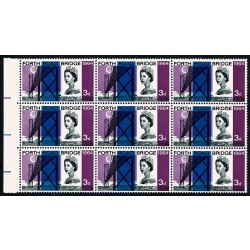 1964 Forth Road Bridge 3d (ord). Listed constant variety "dotted 3" SG Spec. W54b