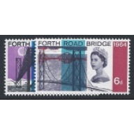 1964 Forth Road Bridge (phos). SG 659p-660p