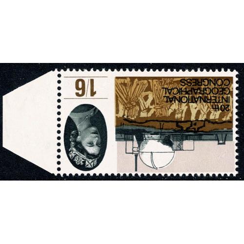 1964 Geographical Congress 1/6 (ord). WATERMARK INVERTED. SG 654Wi.