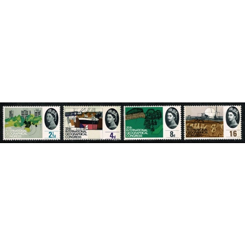 1964 Geographical Congress (phos). SG 651p-654p. Unmounted Mint Set
