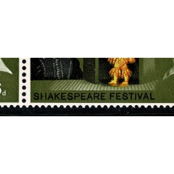 1964 Shakespeare 6d (ord). "broken H" listed variety. SG Spec. W42a