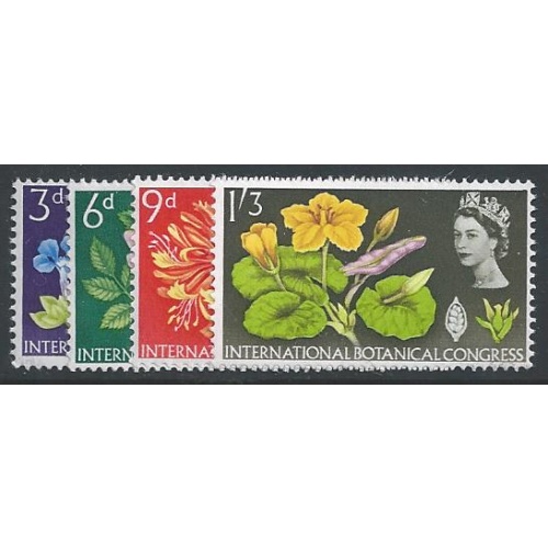 1964 Botanical Congress (ord). SG 655-658