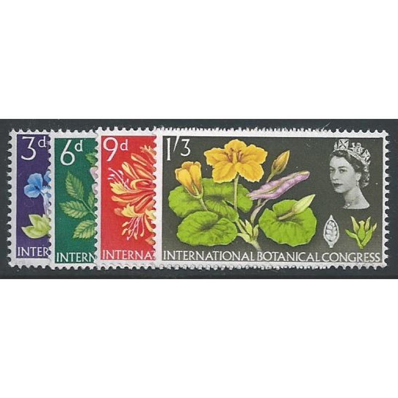 1964 Botanical Congress (ord). SG 655-658