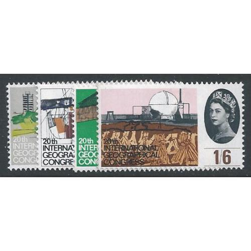 1964 Geographical Congress (ord). SG 651-654.