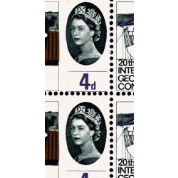 1964 Geographical Congress 4d (ord). Woodstock listed constant variety, plus good Gibbons listed minor contant variety.