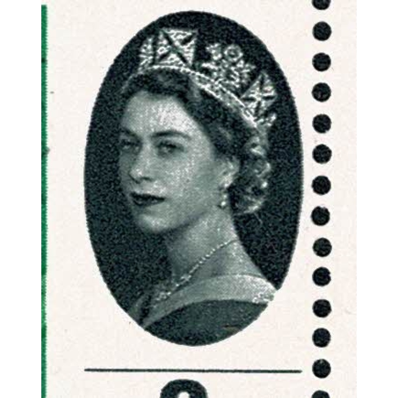 1964 Geographical Congress 8d (ord). Listed varieties "Queen&#039;s collar retouched and forehead retouch" SG 653 var