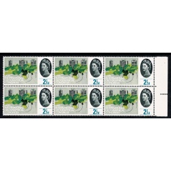 1964 Geog. Congress 2½d (ord). Listed constant variety "short line under 2½" SG 651a