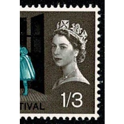 1964 Shakespeare 1/3 (ord). Constant variety "large pearl". SG Spec. W43b