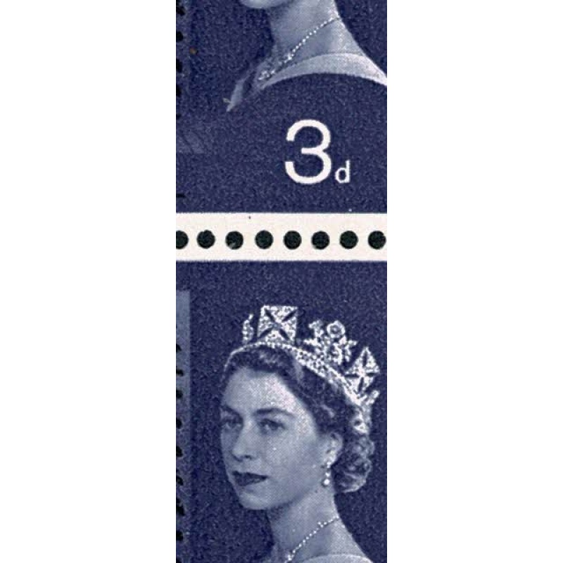 1964 Shakespeare 3d (ord). Minor constant flaw "extra pearl". SG 646 var