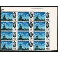 1965 Battle of Britain (ord).1/3 "scratch below 1940" listed minor constant variety. SG 678 var