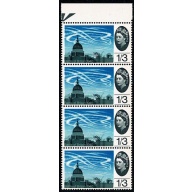 1965 Battle of Britain 1/3 (phos). Minor constant variety "dark line between B and r of Britain"