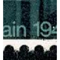 1965 Battle of Britain 1/3 (phos). Minor constant variety "dark line between B and r of Britain"