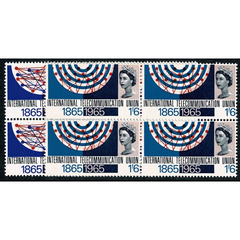 1965 I.T.U. (ord). Blocks of four. SG 683-684