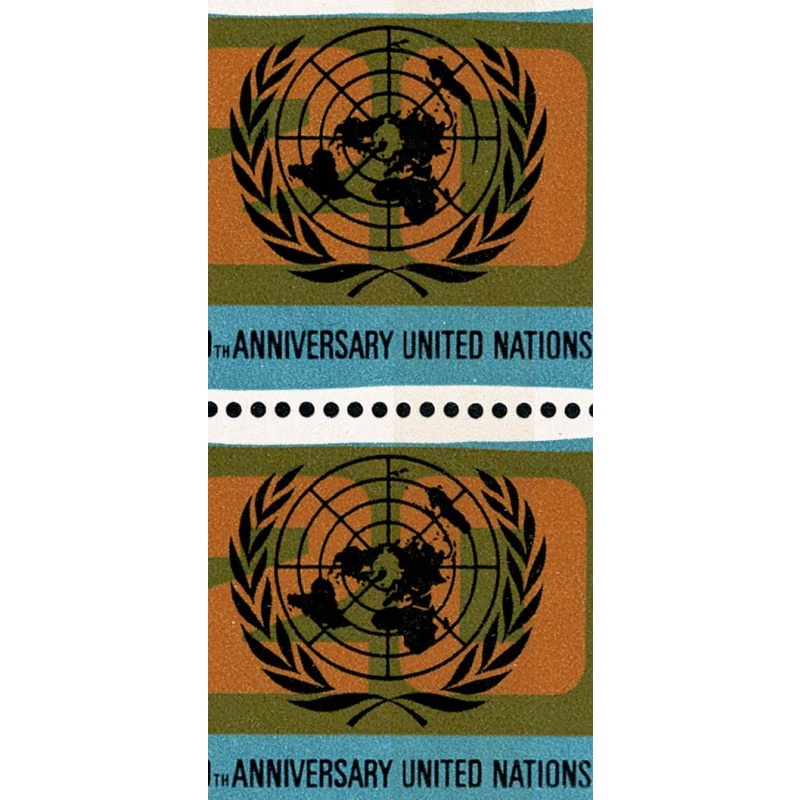 1965 UN 3d (phos). "broken circle" variety. SG 681pa