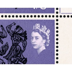 1965 Commonwealth Arts Festival 1/6 (ord). Listed variety in Traffic Light block of nine. SG 670