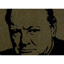 1965 Churchill 4d (ord) Timson. Listed minor constant flaw "retouch at top of Churchill's nose" SG 661a var