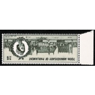 1965 Parliament 2/6 (ord). Watermark Inverted. SG 664Wi