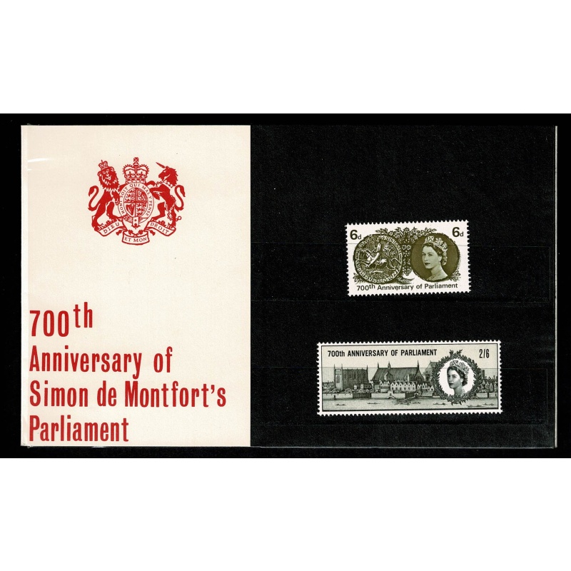 1965 De Montfort's Parliament Presentation Pack