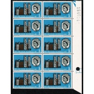 1966 Abbey 3d (ord). Constant variety "retouch Queen's cheek". SG Spec. W 83b