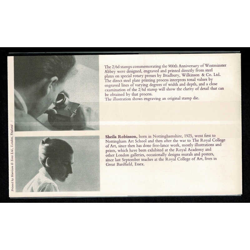 1966 Westminster Abbey Presentation Pack
