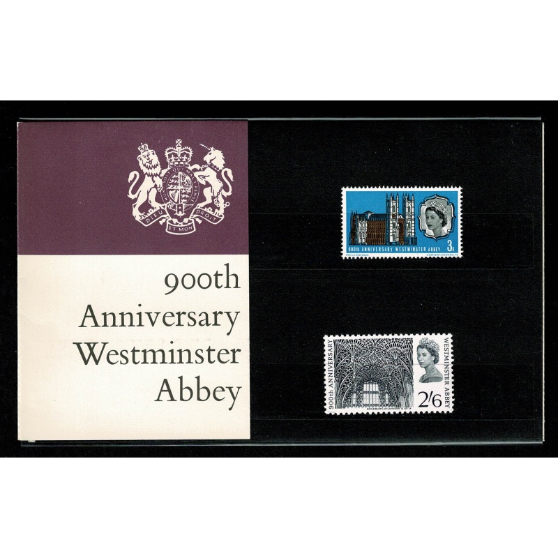 1966 Westminster Abbey Presentation Pack