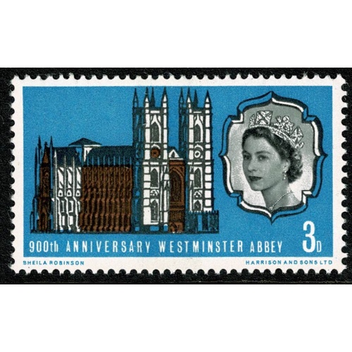 1966 Abbey (phos). SG 687p