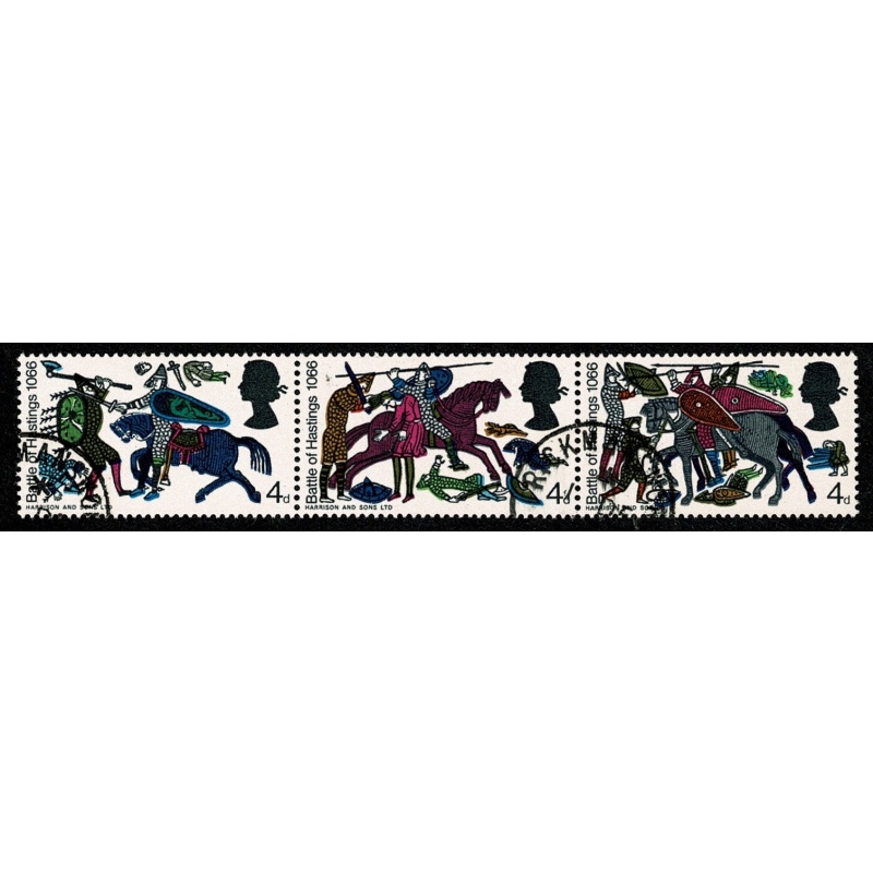 1966 Battle of Hastings (ord). Fine Used set of 8 values SG 705-712
