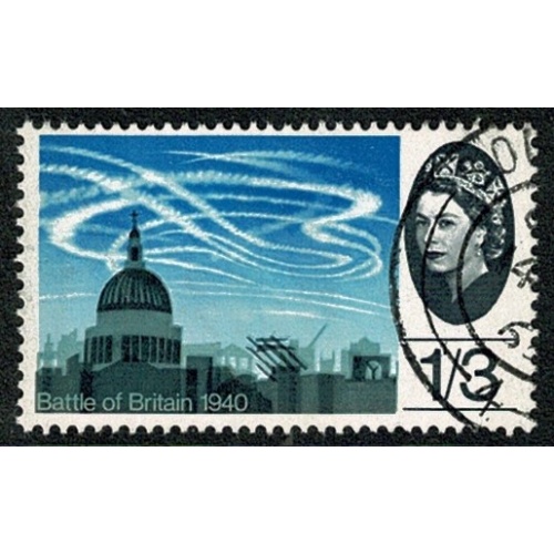 1965 Battle of Britain 1/3 (phos). Fine Used. SG 678p