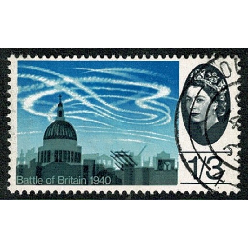 1965 Battle of Britain 1/3 (phos). Fine Used. SG 678p