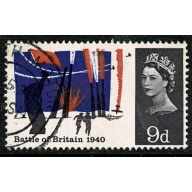 1965 Battle of Britain 9d (phos). Fine Used. SG 677p