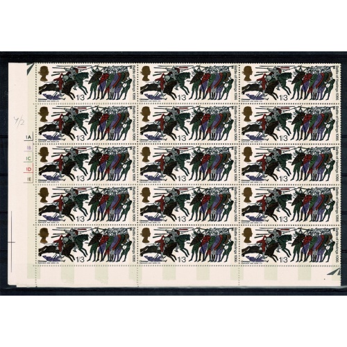 1966 Hastings 1/3 (phos). "club flaw" listed variety. SG 712pb