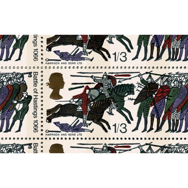 1966 Hastings 1/3 (phos). "club flaw" listed variety. SG 712pb