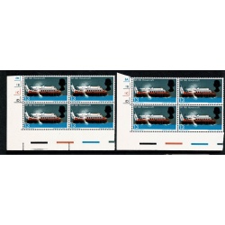 1966 Technology 1/6 (ord).  SHIFT OF BLACK & ORANGE. SG 703 var