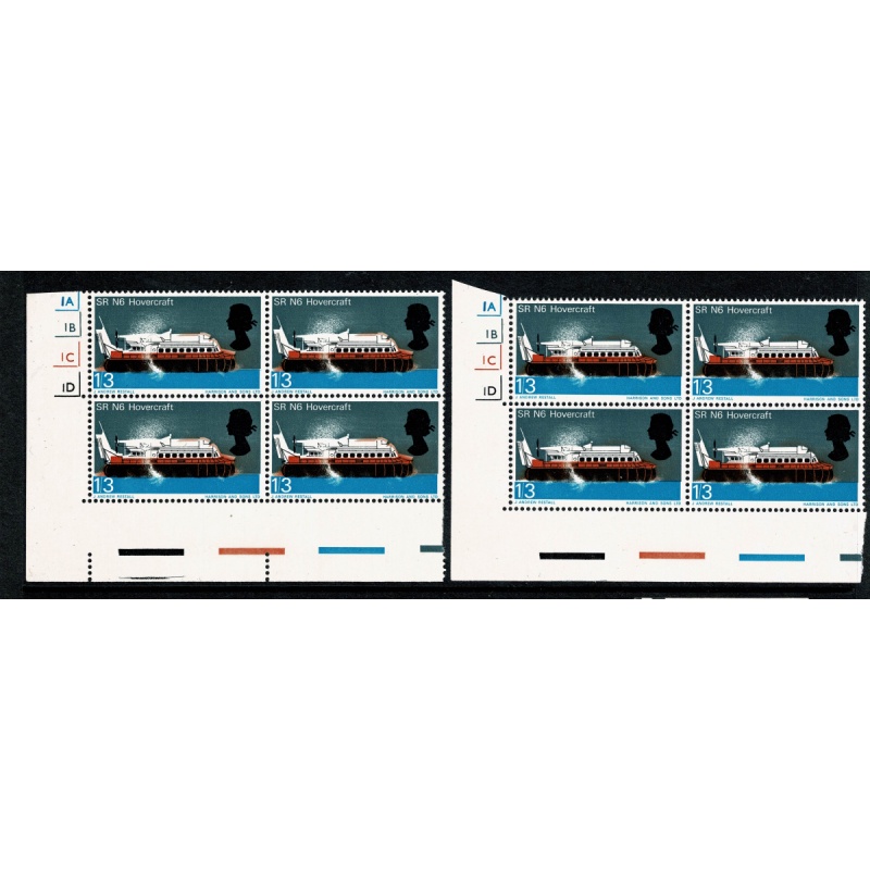 1966 Technology 1/6 (ord).  SHIFT OF BLACK & ORANGE. SG 703 var