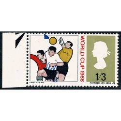 1966 World Cup 1/3. BLUE SHIFT DOWNWARD. SG 695 var.