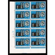 1966 Abbey 3d (phos). Listed variety "diadem flaw" SG Spec. WP83a