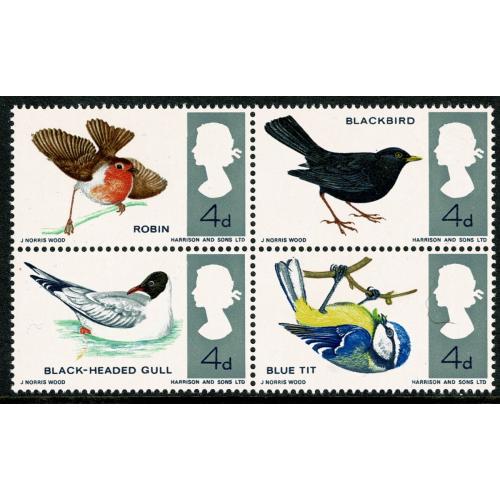 1966 Birds (ord). SG 696-699