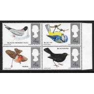 1966 Birds (ord). MISSING EMERALD. SG 696/698f