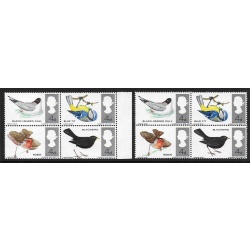 1966 Birds (ord). SHIFT OF REDDISH BROWN. SG 698/699 var